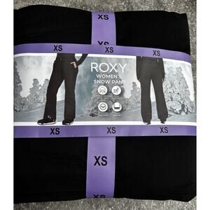 Roxy Women's DryFlight Technology Snow Pants, Black, Size XS